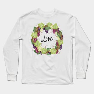 Love - Grape Vines Long Sleeve T-Shirt